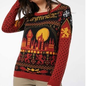 Harry Potter Gryffindor Christmas sweater